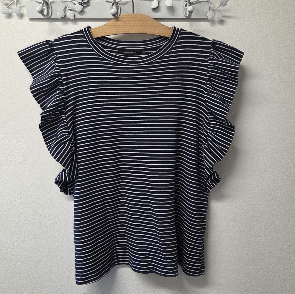 Ruffle Sleeve Women's Top